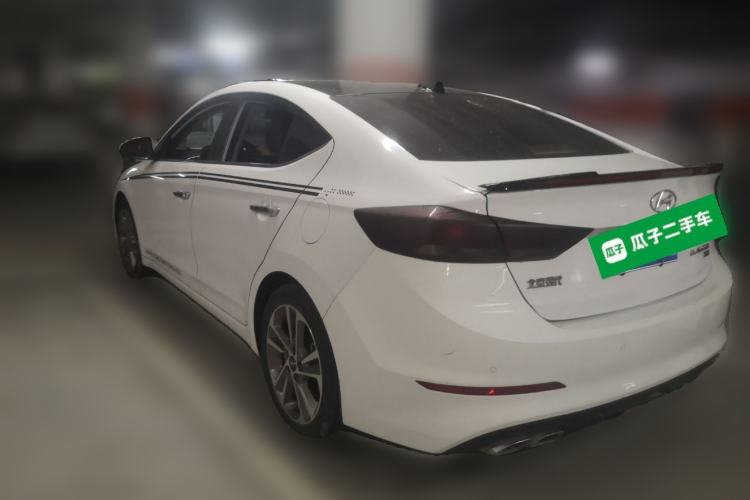 Used Hyundai Elantra (6th Generation / Lingdong) 2016 1.6L Automatic ZhiXuan – Elite Version Rear Left 45 Deg