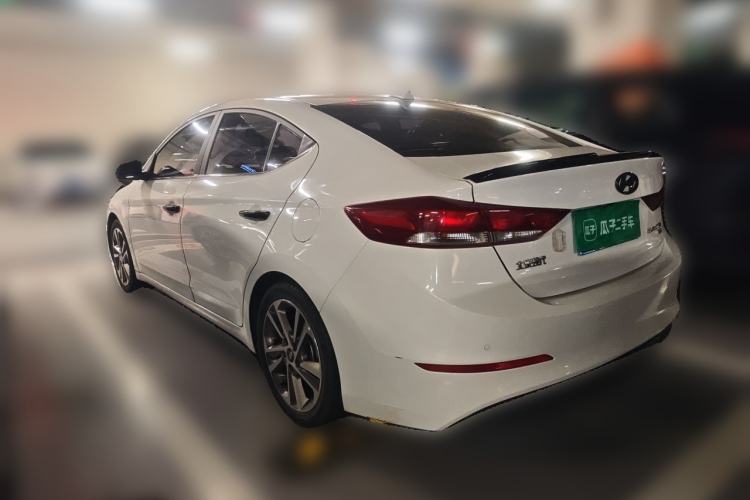 Used Hyundai Elantra (6th Generation / Lingdong) 2016 1.6L Automatic ZhiXuan – Elite Version Rear Left 45 Deg