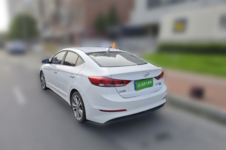 Used Hyundai Elantra (6th Generation / Lingdong) 2016 1.6L Automatic ZhiXuan – Elite Version Rear Left 45 Deg
