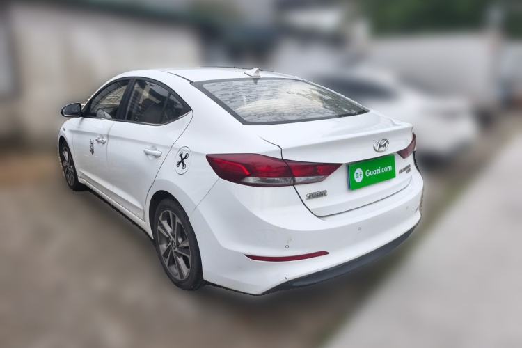 Used Hyundai Elantra (6th Generation / Lingdong) 2016 1.6L Automatic ZhiXuan – Elite Version Rear Left 45 Deg
