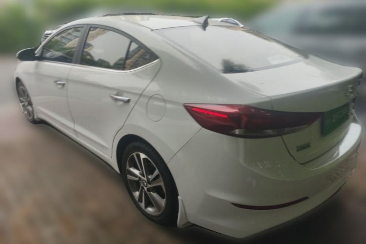 Used Hyundai Elantra (6th Generation / Lingdong) 2016 1.6L Automatic ZhiXuan · Luxury Version Rear Left 45 Deg