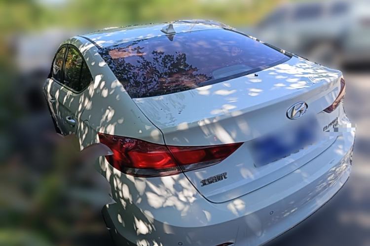 Used Hyundai Elantra (6th Generation / Lingdong) 2016 1.6L Automatic ZhiXuan – Elite Version Rear Left 45 Deg