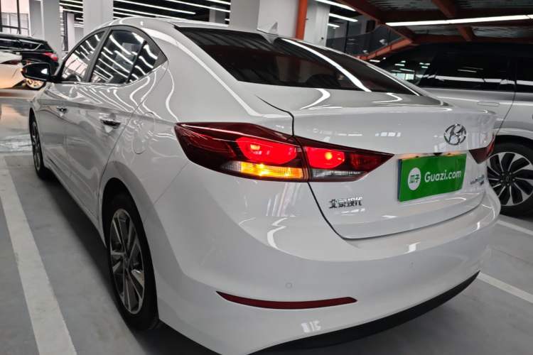 Used Hyundai Elantra (6th Generation / Lingdong) 2016 1.6L Automatic ZhiXuan – Elite Version Rear Left 45 Deg