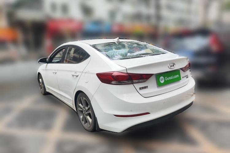 Used Hyundai Elantra (6th Generation / Lingdong) 2016 1.6L Automatic ZhiXuan – Elite Version Rear Left 45 Deg
