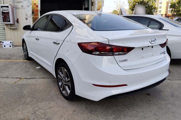 Used Hyundai Elantra (6th Generation / Lingdong) 2016 1.6L Automatic ZhiXuan – Elite Version Rear Left 45 Deg