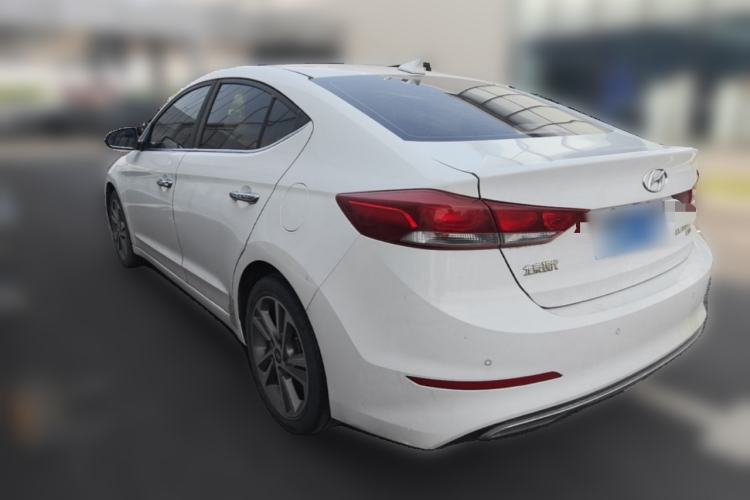 Used Hyundai Elantra (6th Generation / Lingdong) 2016 1.6L Automatic ZhiXuan – Elite Version Rear Left 45 Deg
