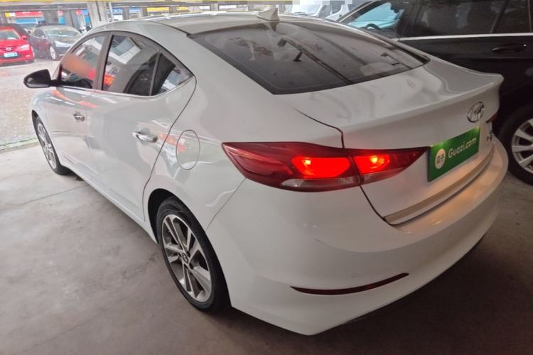 Used Hyundai Elantra (6th Generation / Lingdong) 2016 1.6L Automatic ZhiXuan – Elite Version Rear Left 45 Deg