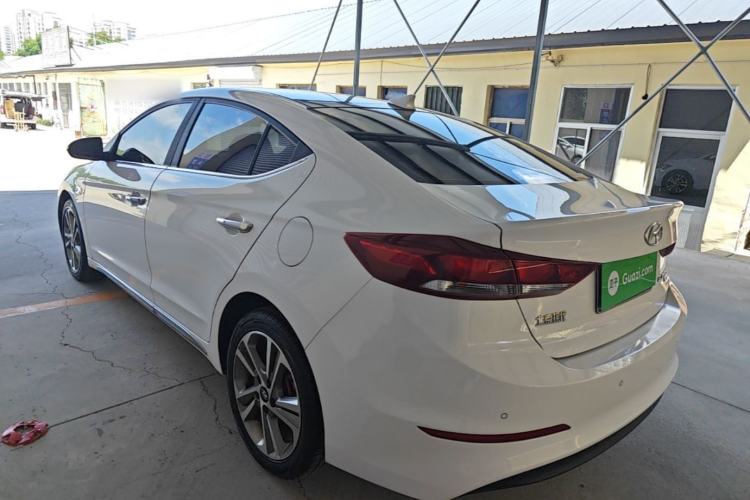 Used Hyundai Elantra (6th Generation / Lingdong) 2016 1.6L Automatic ZhiXuan – Elite Version Rear Left 45 Deg