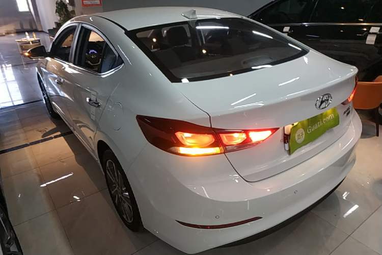 Used Hyundai Elantra (6th Generation / Lingdong) 2016 1.6L Automatic ZhiXuan – Elite Version Rear Left 45 Deg