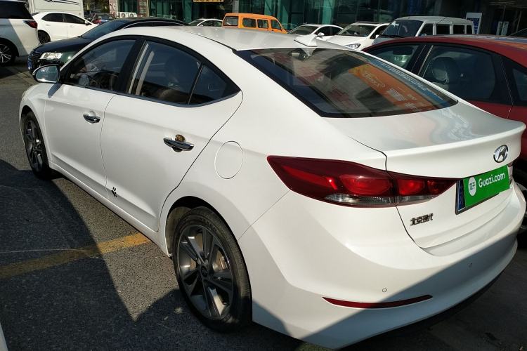 Used Hyundai Elantra (6th Generation / Lingdong) 2016 1.6L Automatic ZhiXuan – Elite Version Rear Left 45 Deg