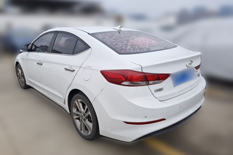 Used Hyundai Elantra (6th Generation / Lingdong) 2016 1.6L Automatic ZhiXuan – Elite Version Rear Left 45 Deg
