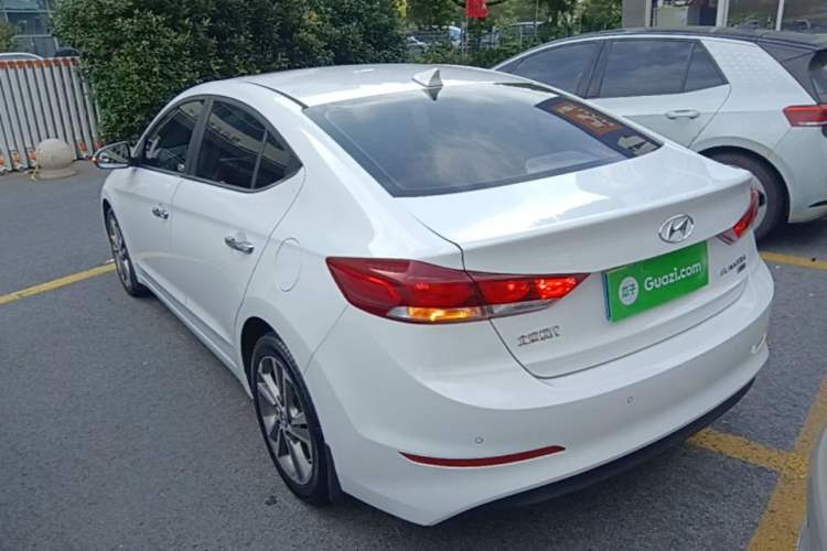 Used Hyundai Elantra (6th Generation / Lingdong) 2016 1.6L Automatic ZhiXuan – Elite Version Rear Left 45 Deg