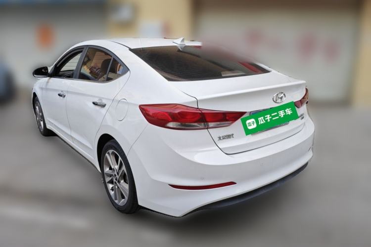 Used Hyundai Elantra (6th Generation / Lingdong) 2016 1.6L Automatic ZhiXuan – Elite Version Rear Left 45 Deg