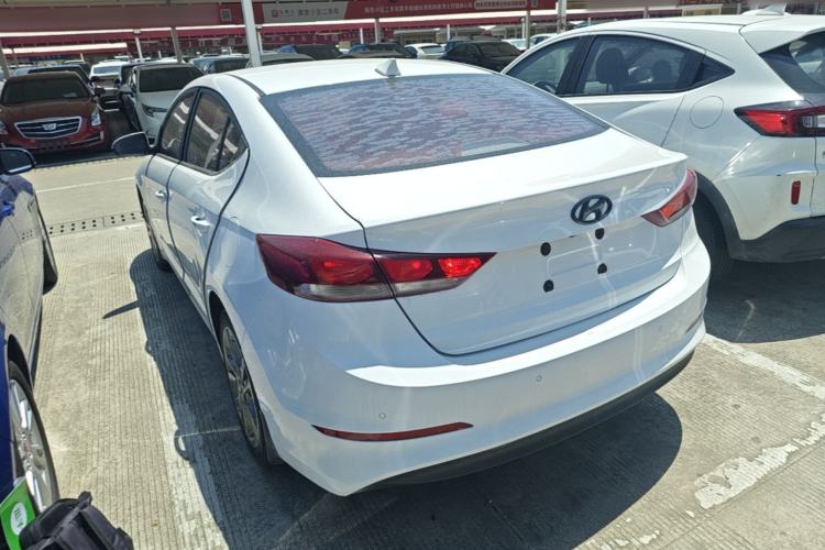 Used Hyundai Elantra (6th Generation / Lingdong) 2016 1.6L Automatic ZhiXuan – Elite Version Rear Left 45 Deg