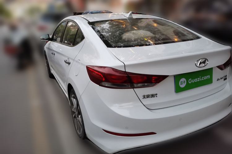 Used Hyundai Elantra (6th Generation / Lingdong) 2016 1.6L Automatic ZhiXuan – Elite Version Rear Left 45 Deg