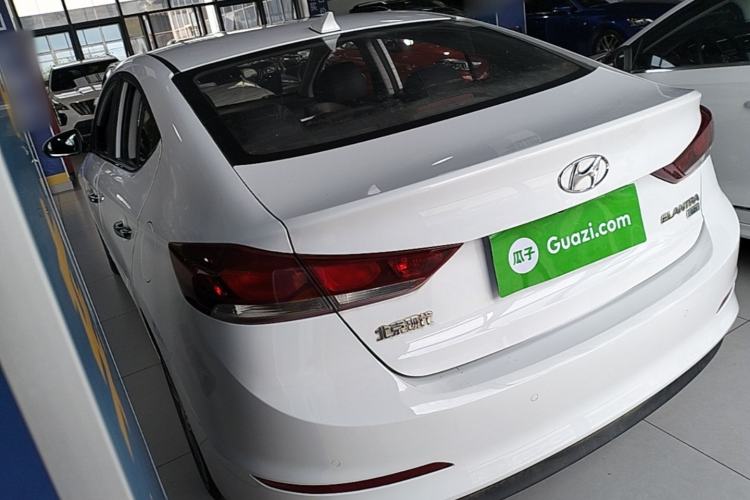 Used Hyundai Elantra (6th Generation / Lingdong) 2016 1.6L Automatic ZhiXuan – Elite Version Rear Left 45 Deg