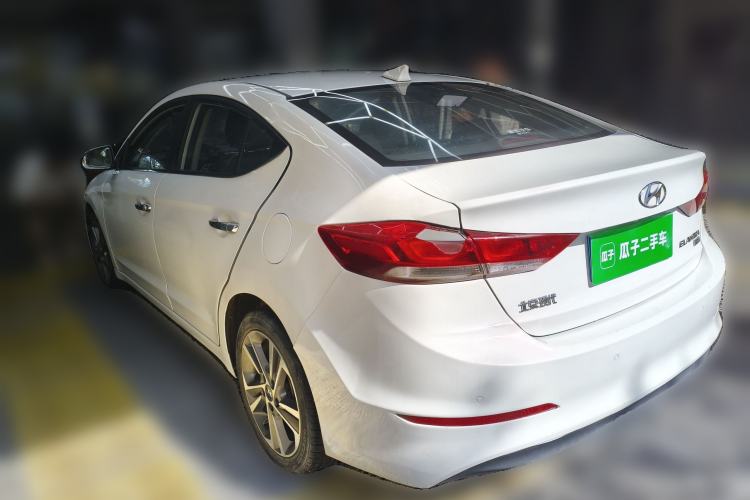 Used Hyundai Elantra (6th Generation / Lingdong) 2016 1.6L Automatic ZhiXuan – Elite Version Rear Left 45 Deg