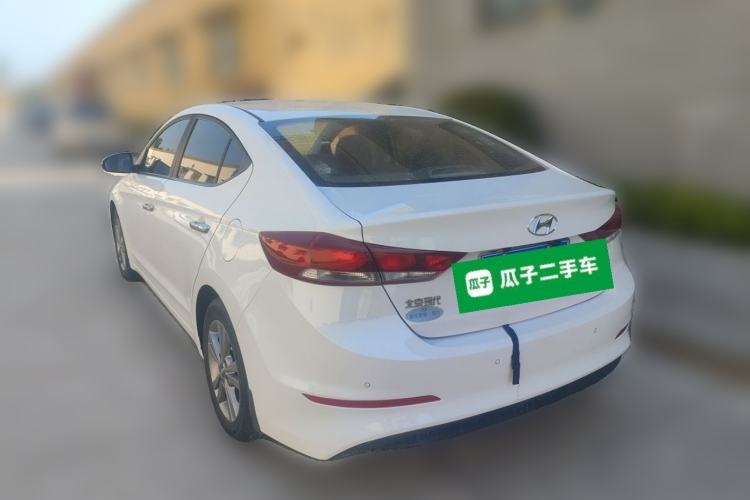 Used Hyundai Elantra (6th Generation / Lingdong) 2016 1.6L Manual ZhiXuan · Dynamic Model Rear Left 45 Deg