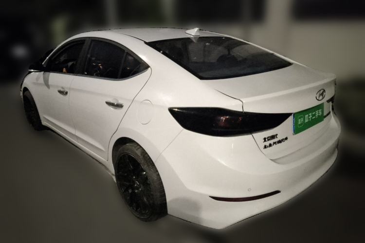 Used Hyundai Elantra (6th Generation / Lingdong) 2016 1.6L Automatic ZhiXuan – Elite Version Rear Left 45 Deg