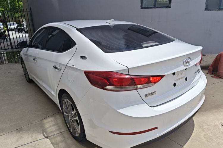 Used Hyundai Elantra (6th Generation / Lingdong) 2016 1.6L Automatic ZhiXuan – Elite Version Rear Left 45 Deg