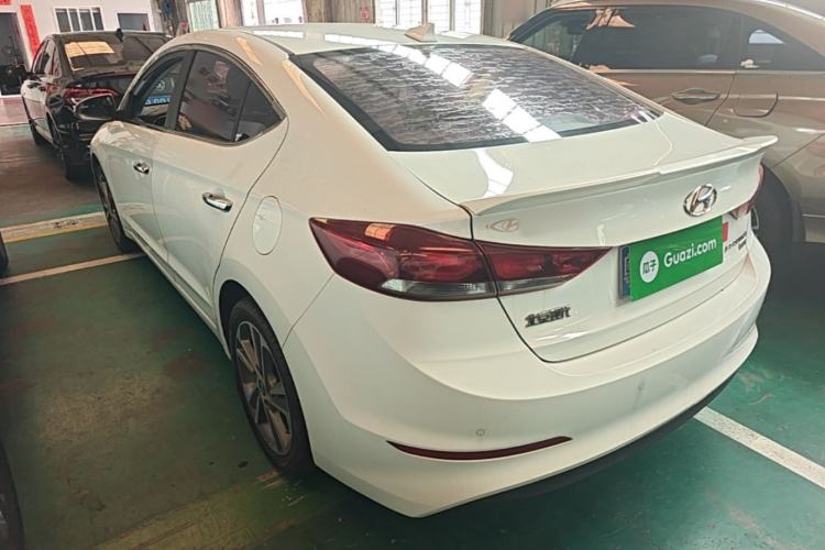 Used Hyundai Elantra (6th Generation / Lingdong) 2016 1.6L Automatic ZhiXuan – Elite Version Rear Left 45 Deg