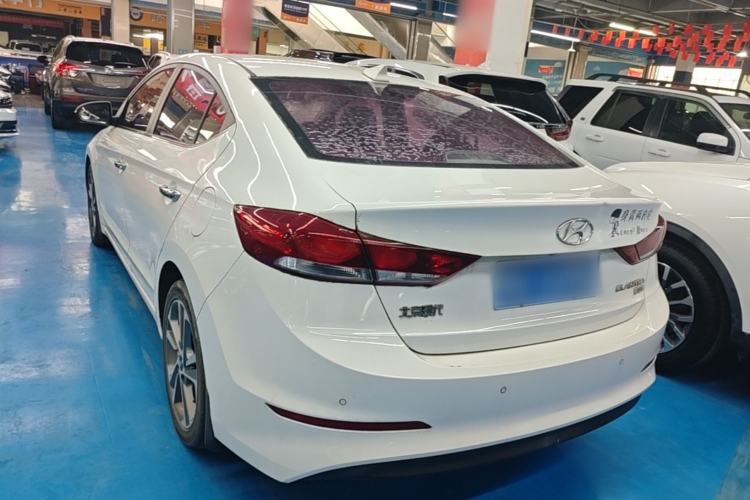 Used Hyundai Elantra (6th Generation / Lingdong) 2016 1.6L Automatic ZhiXuan – Elite Version Rear Left 45 Deg