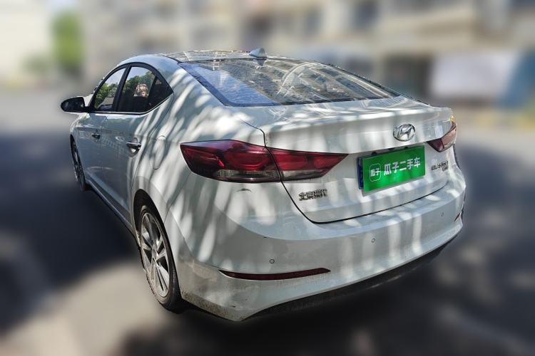 Used Hyundai Elantra (6th Generation / Lingdong) 2016 1.6L Automatic ZhiXuan – Elite Version Rear Left 45 Deg