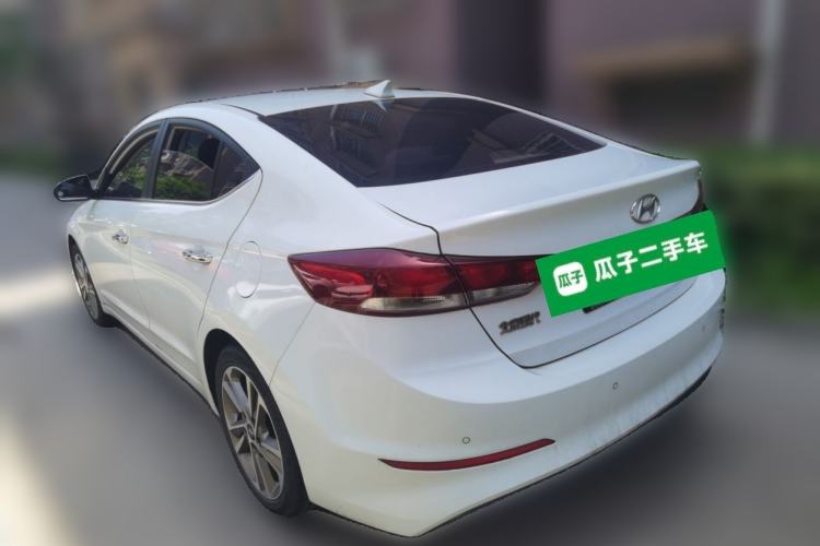 Used Hyundai Elantra (6th Generation / Lingdong) 2016 1.6L Automatic ZhiXuan – Elite Version Rear Left 45 Deg