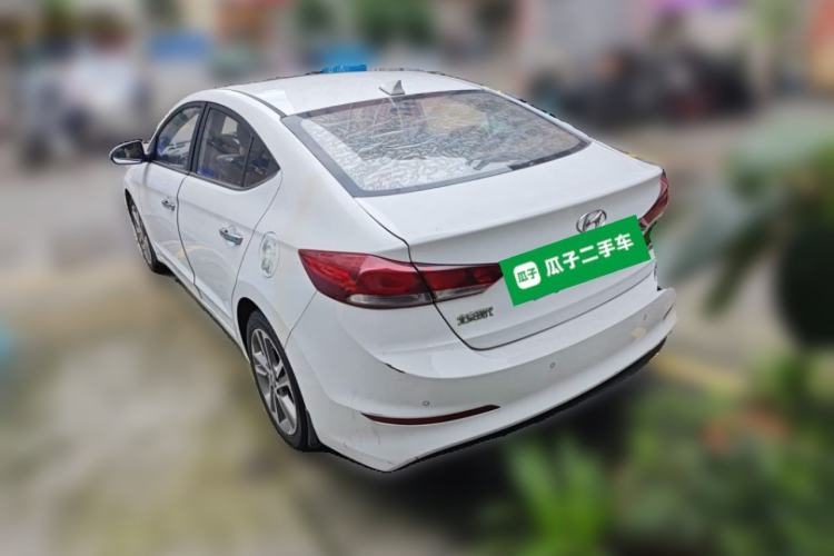 Used Hyundai Elantra (6th Generation / Lingdong) 2016 1.6L Automatic ZhiXuan – Elite Version Rear Left 45 Deg