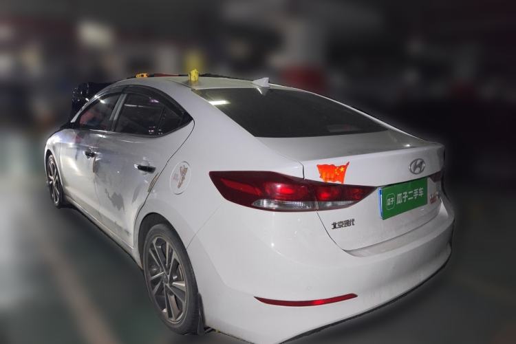 Used Hyundai Elantra (6th Generation / Lingdong) 2016 1.6L Automatic ZhiXuan – Elite Version Rear Left 45 Deg