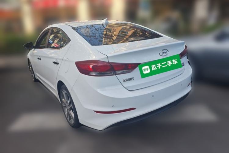 Used Hyundai Elantra (6th Generation / Lingdong) 2016 1.6L Automatic ZhiXuan – Elite Version Rear Left 45 Deg
