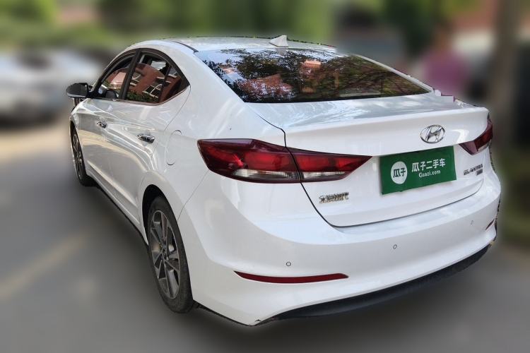 Used Hyundai Elantra (6th Generation / Lingdong) 2016 1.6L Automatic ZhiXuan – Elite Version Rear Left 45 Deg