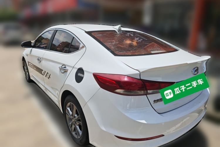Used Hyundai Elantra (6th Generation / Lingdong) 2016 1.4T Dual-Clutch Xuan Dong · Dynamic Version Rear Left 45 Deg