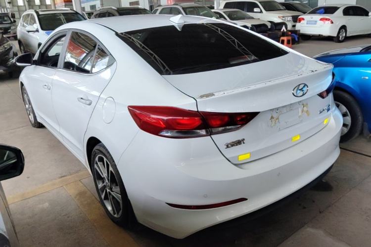 Used Hyundai Elantra (6th Generation / Lingdong) 2016 1.6L Automatic ZhiXuan – Elite Version Rear Left 45 Deg