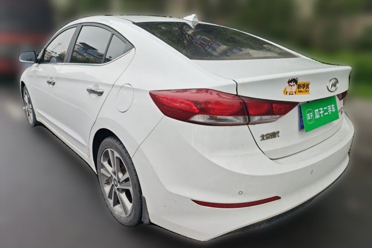 Used Hyundai Elantra (6th Generation / Lingdong) 2016 1.6L Automatic ZhiXuan – Elite Version Rear Left 45 Deg