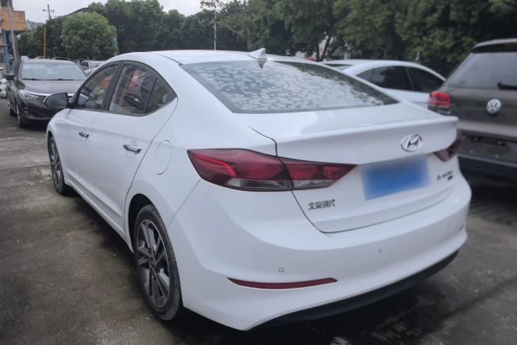 Used Hyundai Elantra (6th Generation / Lingdong) 2016 1.6L Automatic ZhiXuan – Elite Version Rear Left 45 Deg