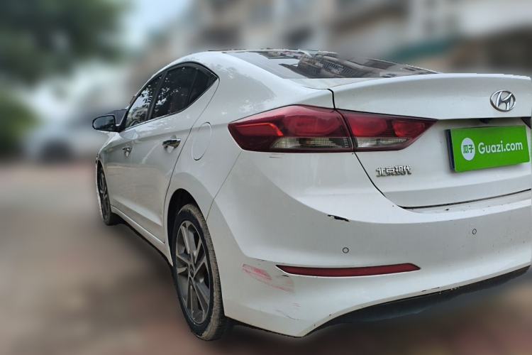 Used Hyundai Elantra (6th Generation / Lingdong) 2016 1.6L Automatic ZhiXuan – Elite Version Rear Left 45 Deg