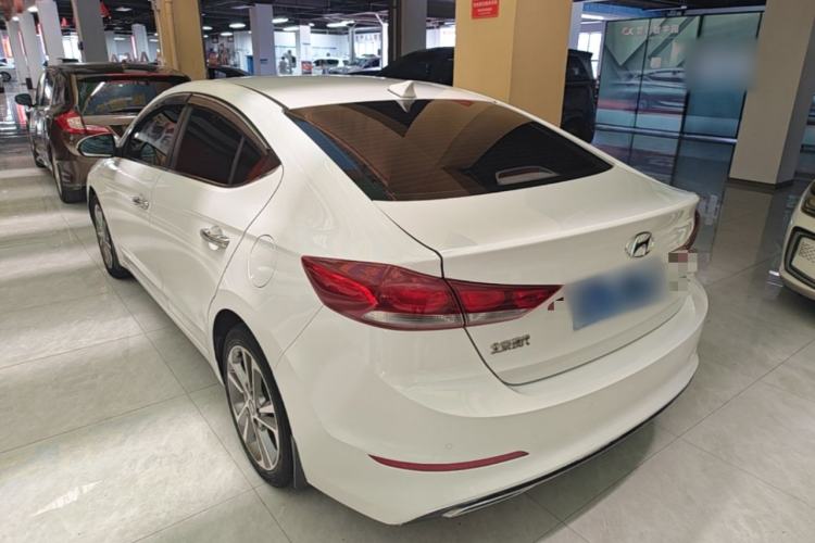 Used Hyundai Elantra (6th Generation / Lingdong) 2016 1.6L Automatic ZhiXuan – Elite Version Rear Left 45 Deg