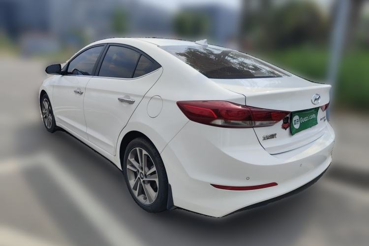 Used Hyundai Elantra (6th Generation / Lingdong) 2016 1.6L Automatic ZhiXuan · Flagship Edition Rear Left 45 Deg