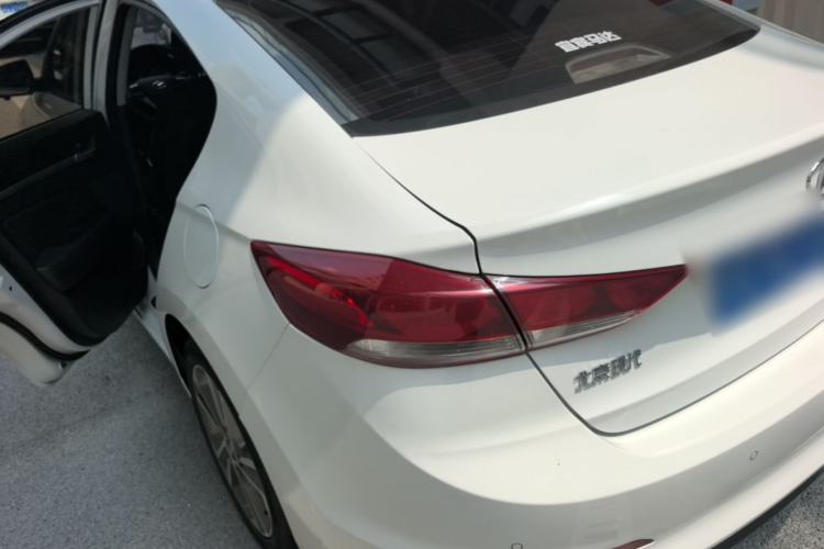 Used Hyundai Elantra (6th Generation / Lingdong) 2016 1.6L Automatic ZhiXuan – Elite Version Rear Left 45 Deg