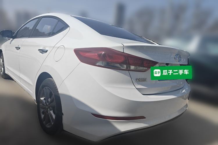 Used Hyundai Elantra (6th Generation / Lingdong) 2016 1.6L Manual ZhiXuan·Youth Edition Rear Left 45 Deg