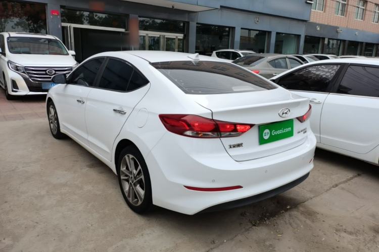 Used Hyundai Elantra (6th Generation / Lingdong) 2016 1.6L Automatic ZhiXuan – Elite Version Rear Left 45 Deg