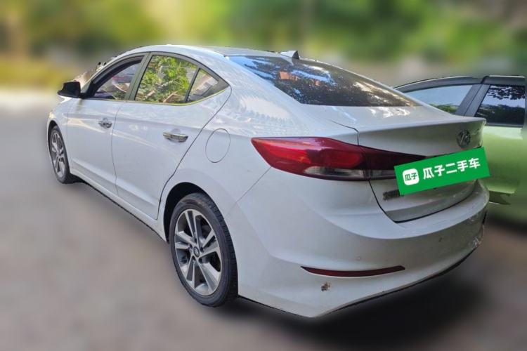 Used Hyundai Elantra (6th Generation / Lingdong) 2016 1.6L Automatic ZhiXuan – Elite Version Rear Left 45 Deg