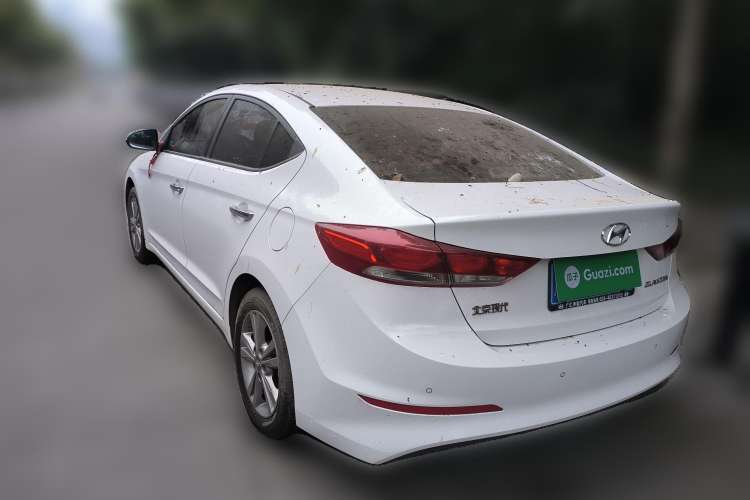 Used Hyundai Elantra (6th Generation / Lingdong) 2016 1.6L Manual ZhiXuan · Dynamic Model Rear Left 45 Deg