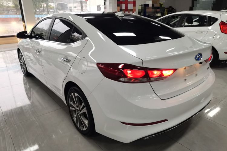 Used Hyundai Elantra (6th Generation / Lingdong) 2016 1.6L Automatic ZhiXuan – Elite Version Rear Left 45 Deg
