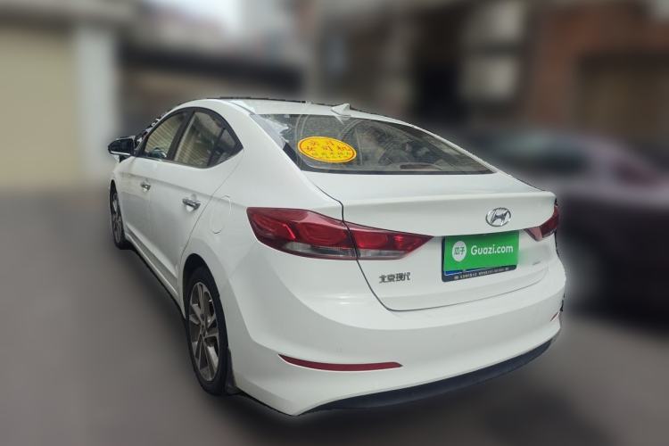 Used Hyundai Elantra (6th Generation / Lingdong) 2016 1.6L Automatic ZhiXuan – Elite Version Rear Left 45 Deg