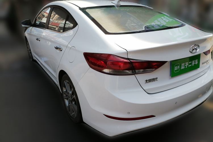 Used Hyundai Elantra (6th Generation / Lingdong) 2016 1.6L Automatic ZhiXuan – Elite Version Rear Left 45 Deg