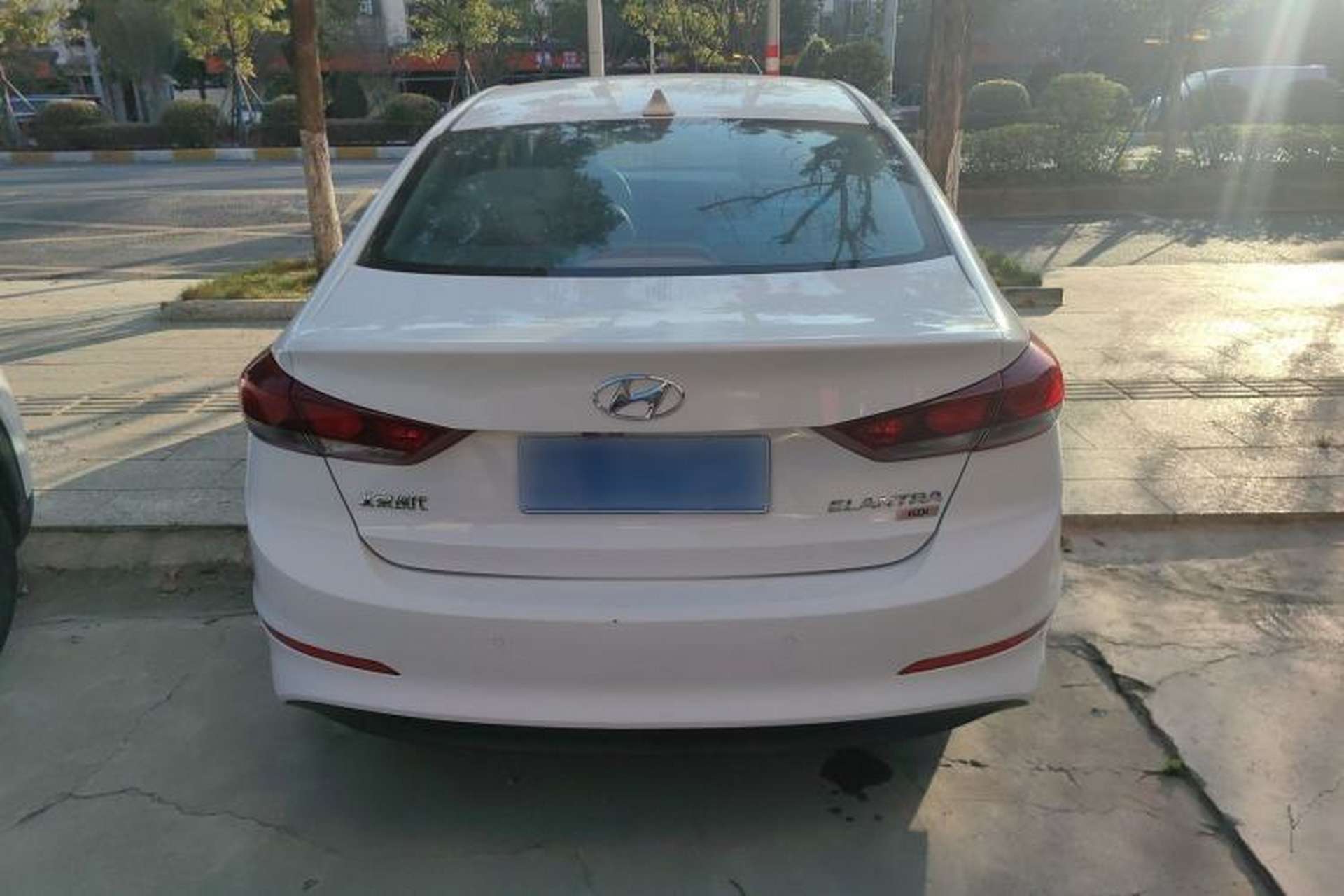 Used Hyundai Elantra (6th Generation / Lingdong) 2016 1.6L Automatic ZhiXuan – Elite Version Rear