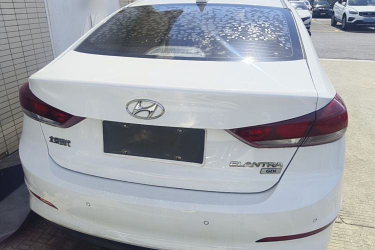 Used Hyundai Elantra (6th Generation / Lingdong) 2016 1.6L Automatic ZhiXuan – Elite Version Rear