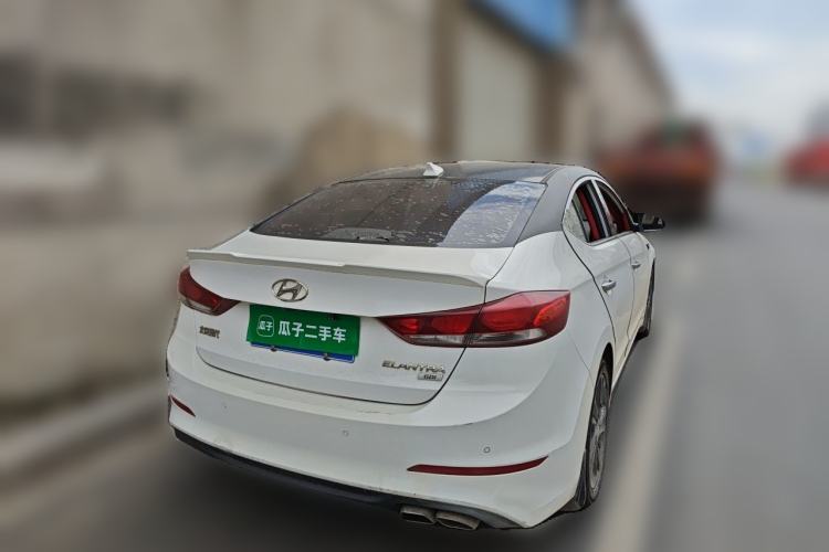 Used Hyundai Elantra (6th Generation / Lingdong) 2016 1.6L Automatic ZhiXuan – Elite Version Rear Right 45 Deg